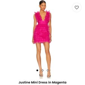 Revolve, Justine Mini Dress in Magenta
Lovers and Friends